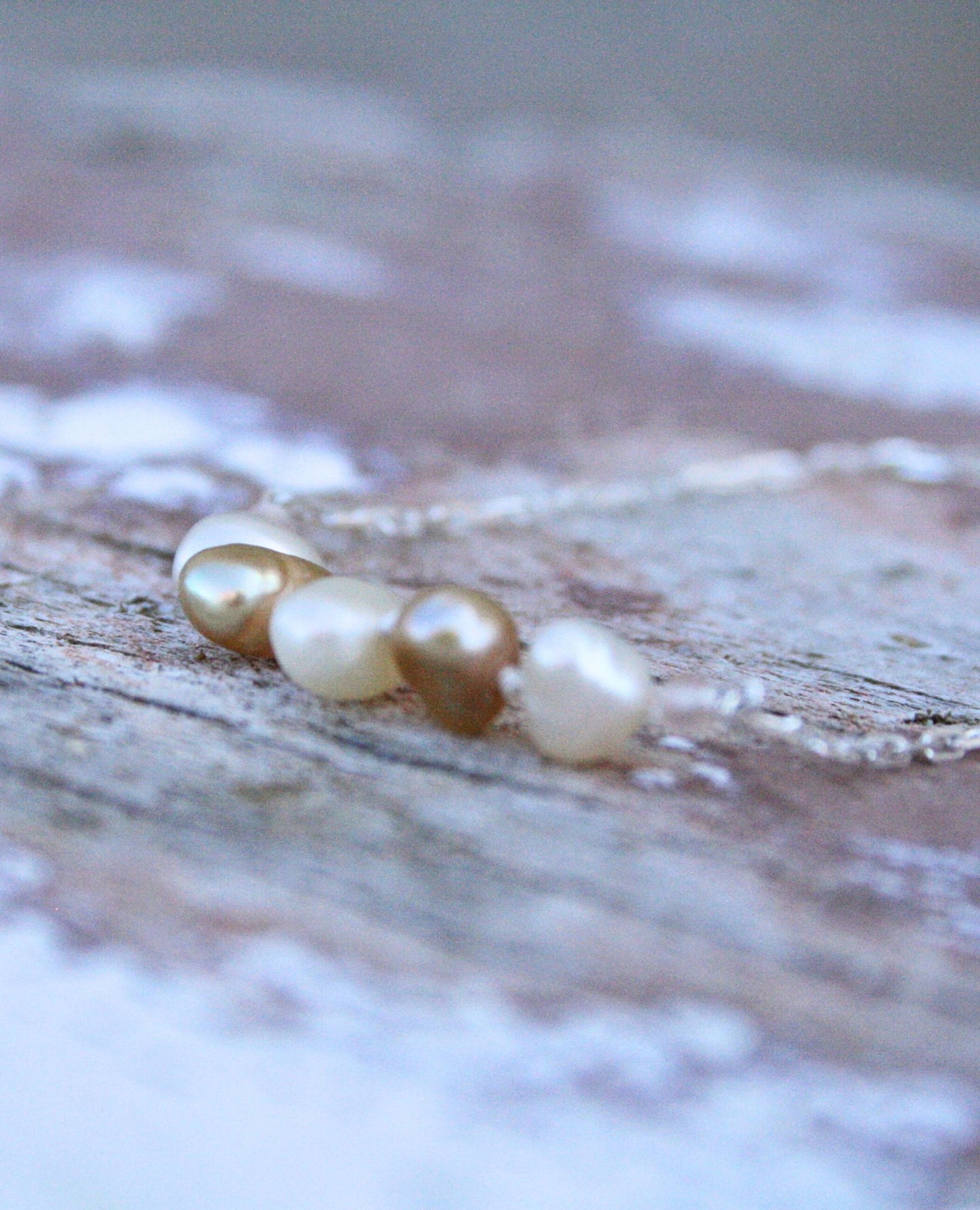 Pearl chain (size 16,54 in)