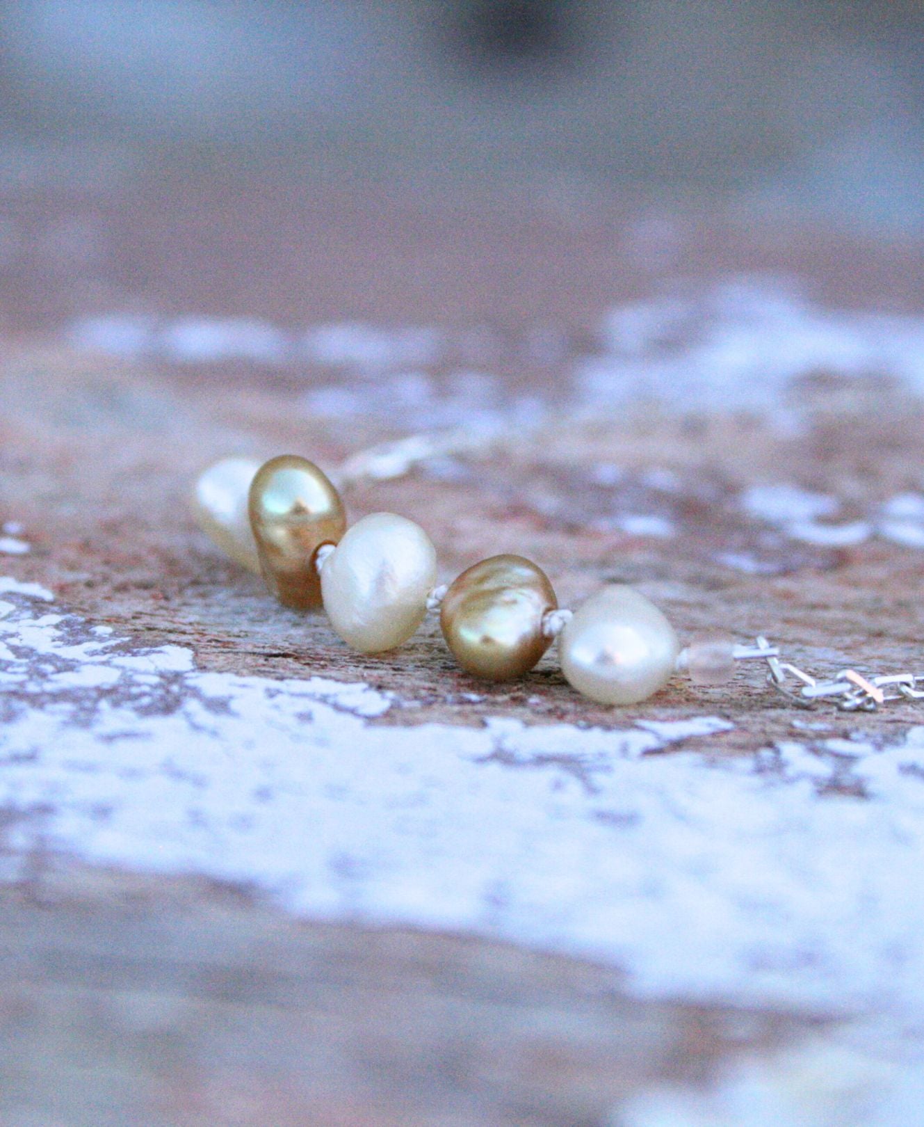 Pearl chain (size 16,54 in)
