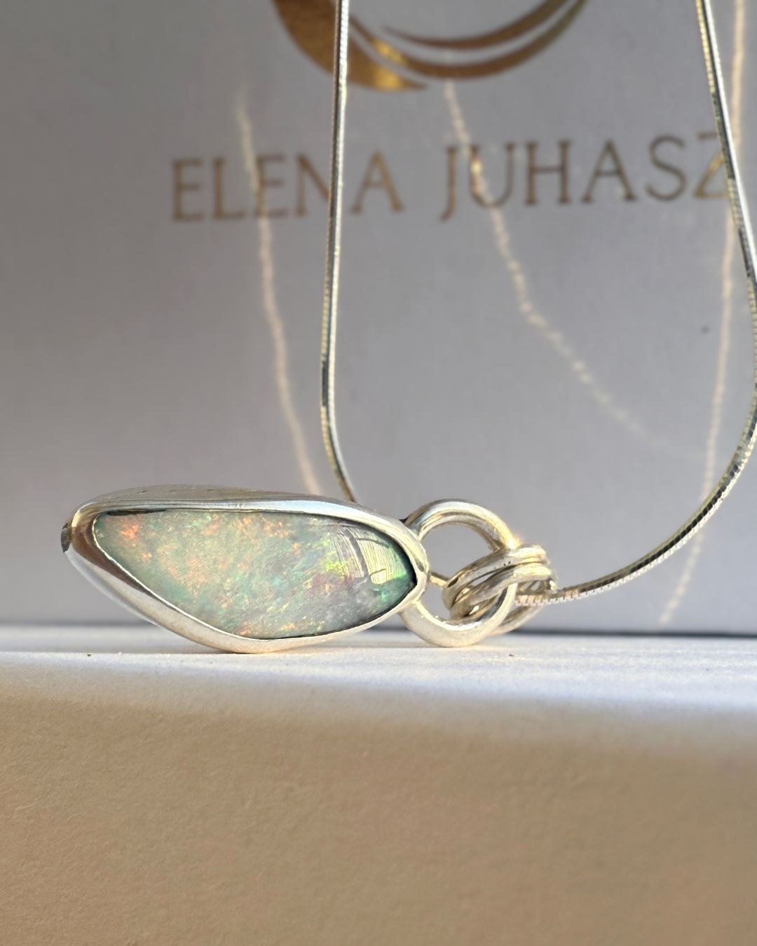 Unicorn boulder opal - 20in chain