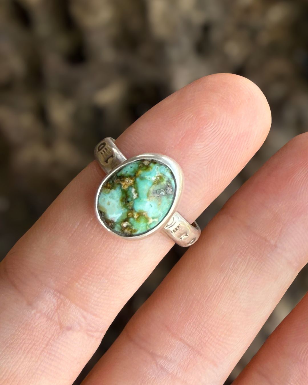 Sonoran Gold - sterling silver ring