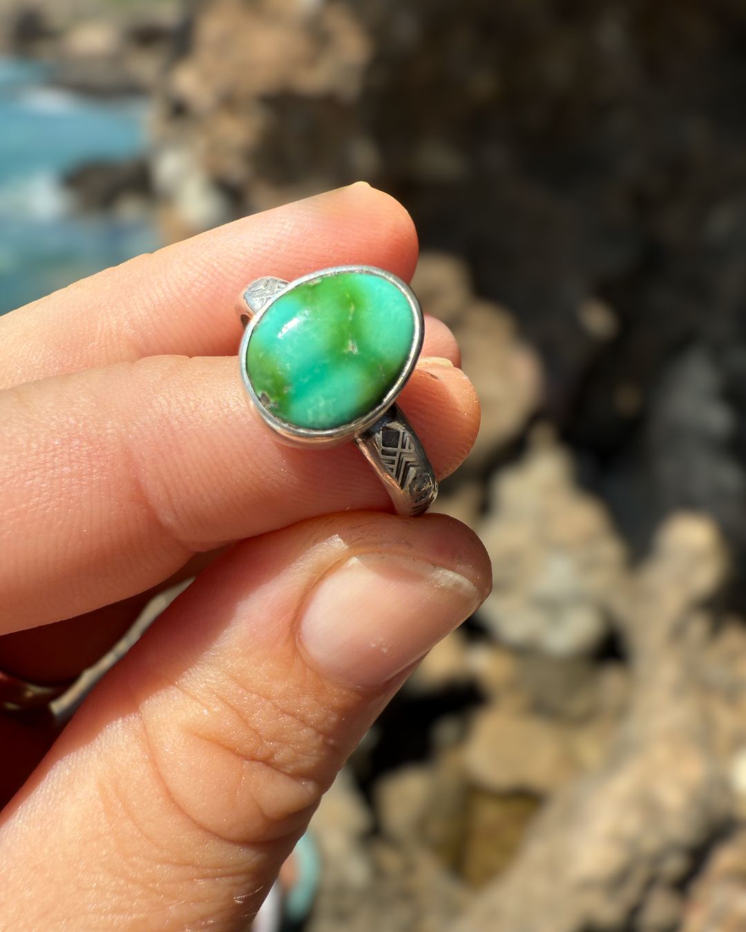 Sonoran Gold - sterling silver ring