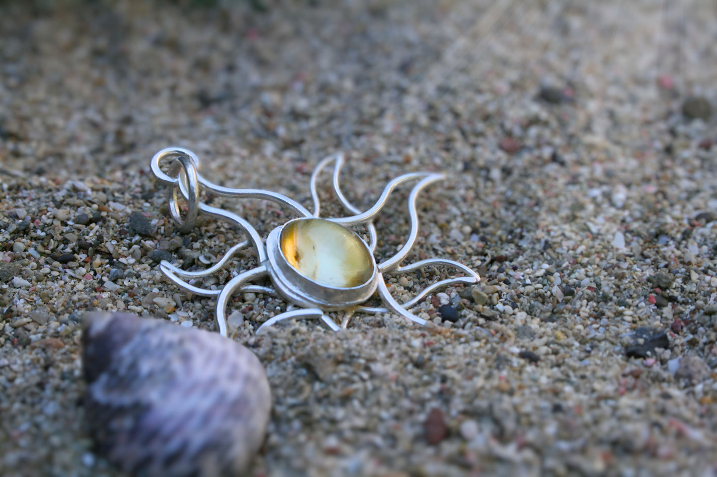 Sun & Moon (Pearl necklace, 70cm)