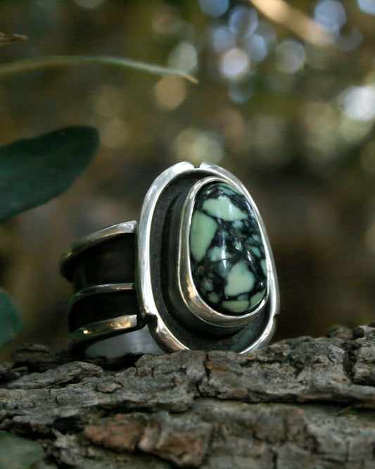 Nevada variscite - Angel Wings (size max 7,75)