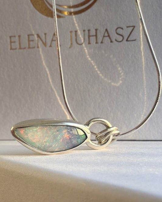 Unicorn boulder opal - 20in chain