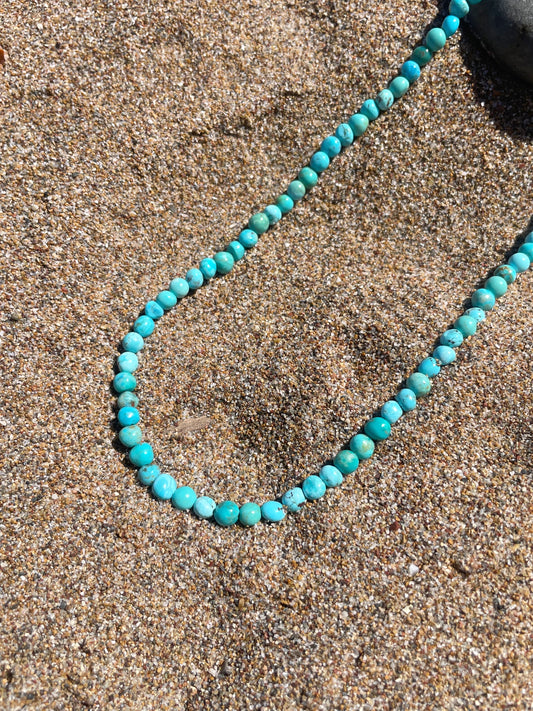 Arizona turquoise necklace (16,54 in)