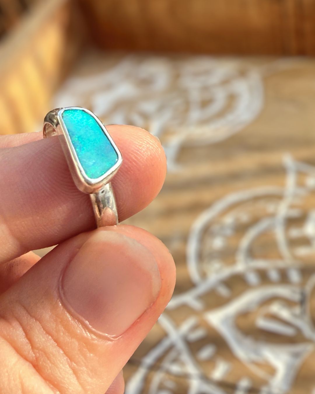 Minty Opal  Dreamy – Size 7.5