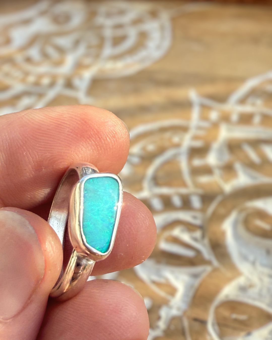 Minty Opal  Dreamy – Size 7.5