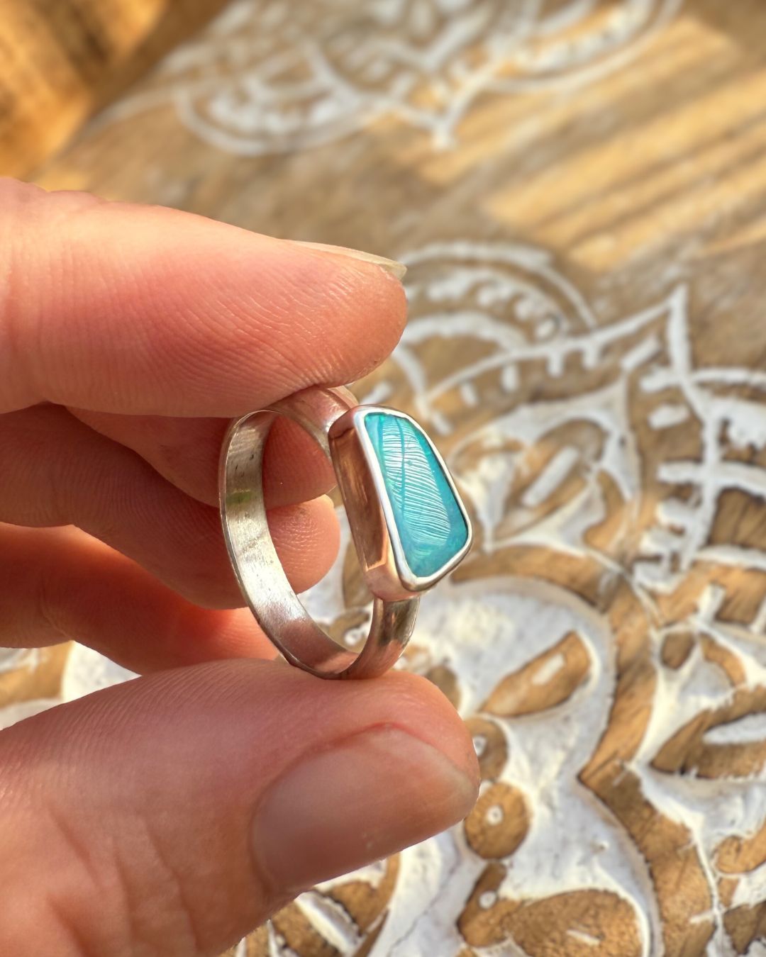 Minty Opal  Dreamy – Size 7.5