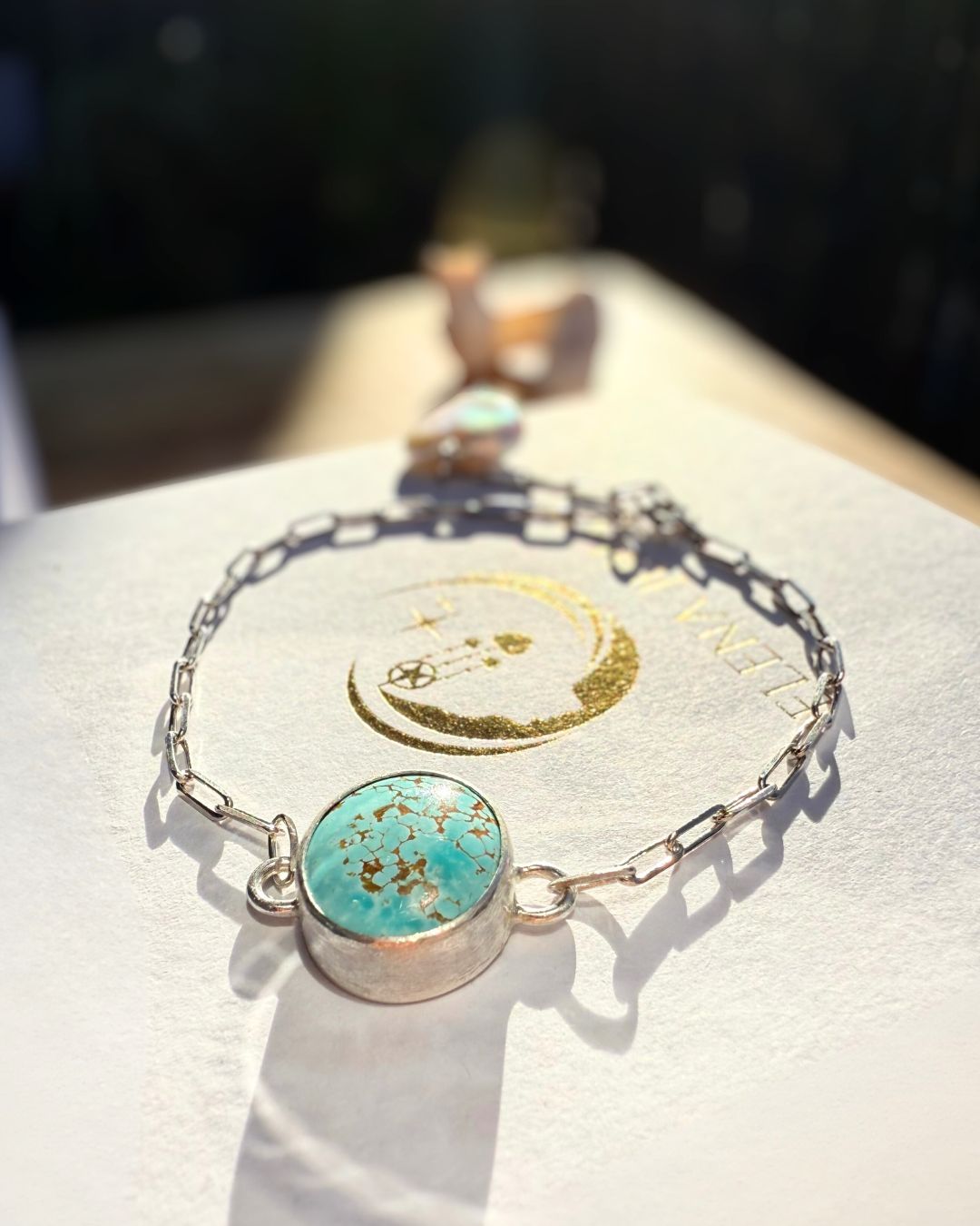 Nr. 8 turquoise - romantic bracelet