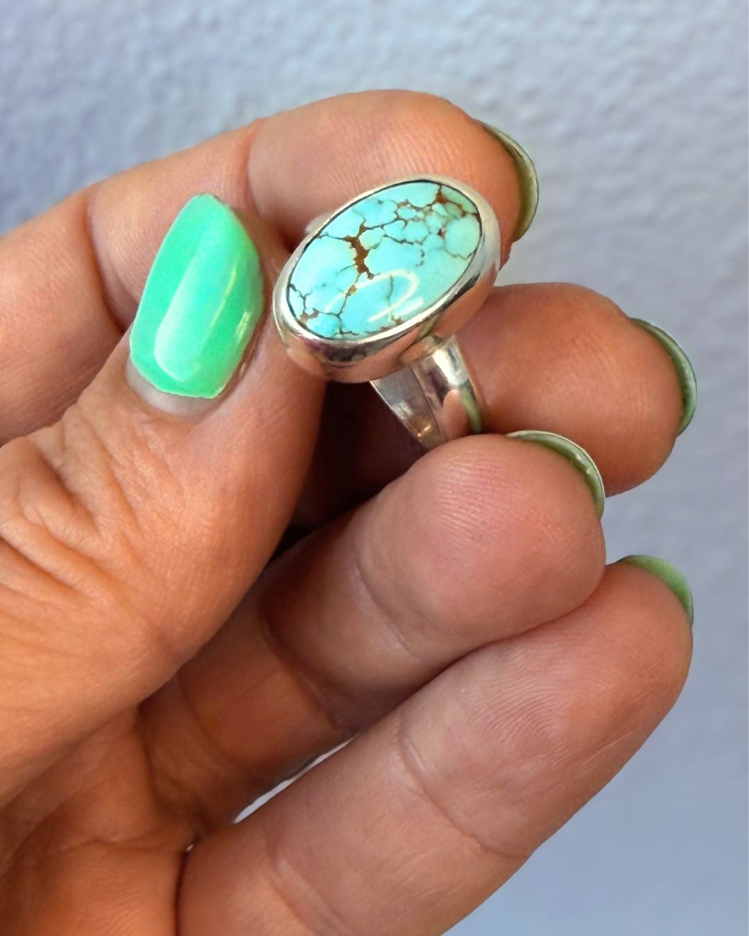 #8 Turquoisering - size 5,5