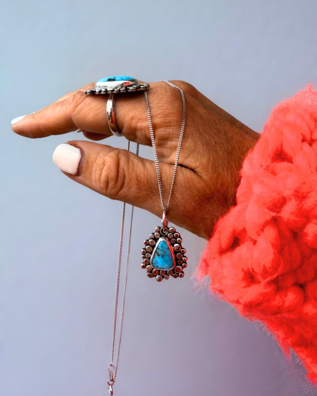 Pebbles necklace - 17,7 in