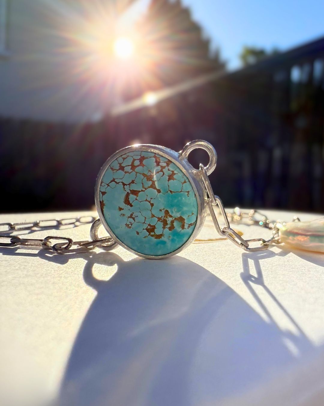 Nr. 8 turquoise - romantic bracelet