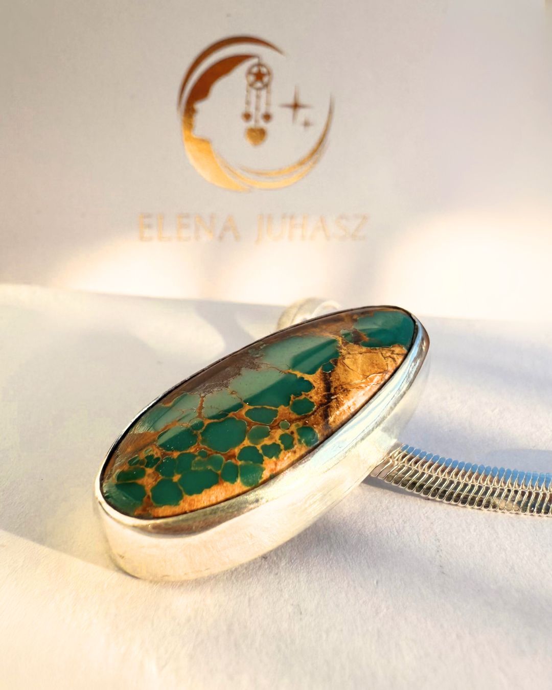 Natural Royston turquoise - necklace