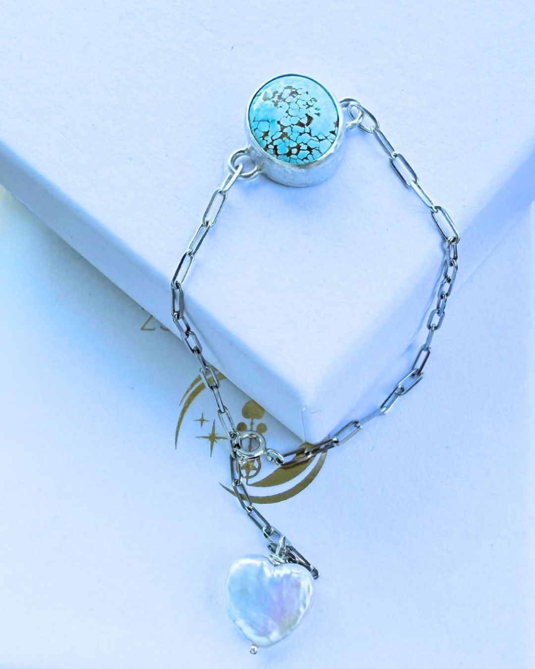 Nr. 8 turquoise - romantic bracelet