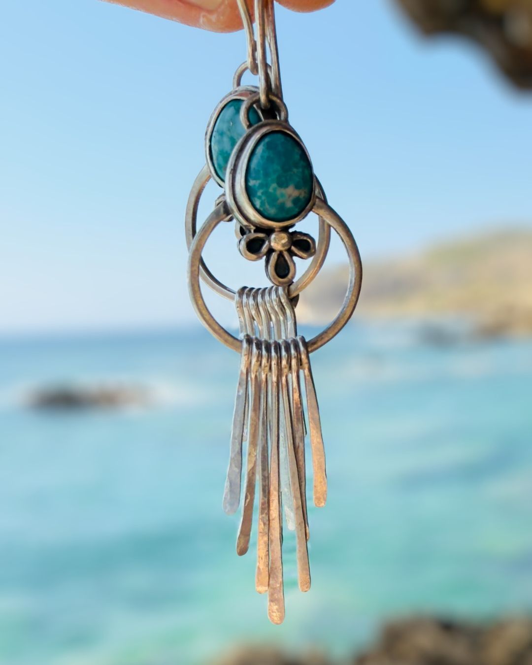 White Water earrings
